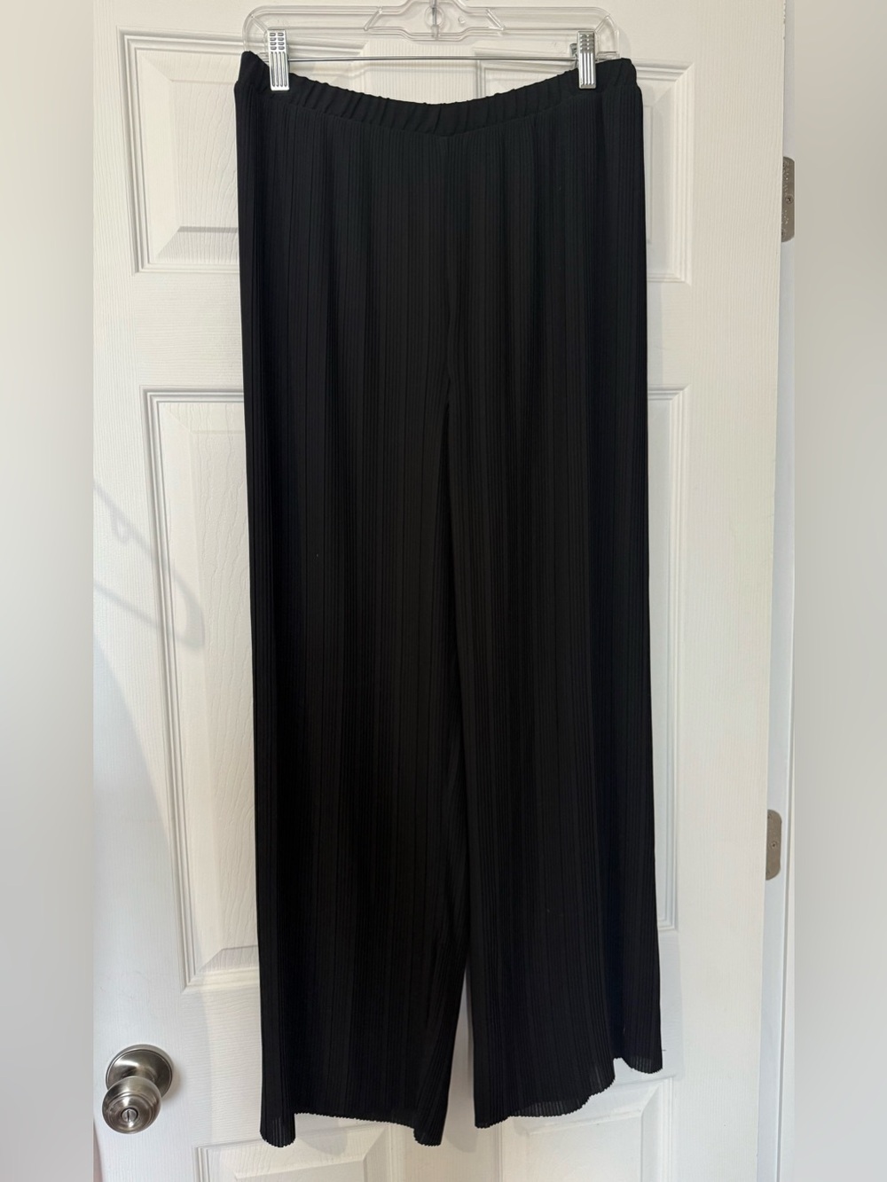 NWT Pleione Pleated Black Wide-Leg Pleated Pants